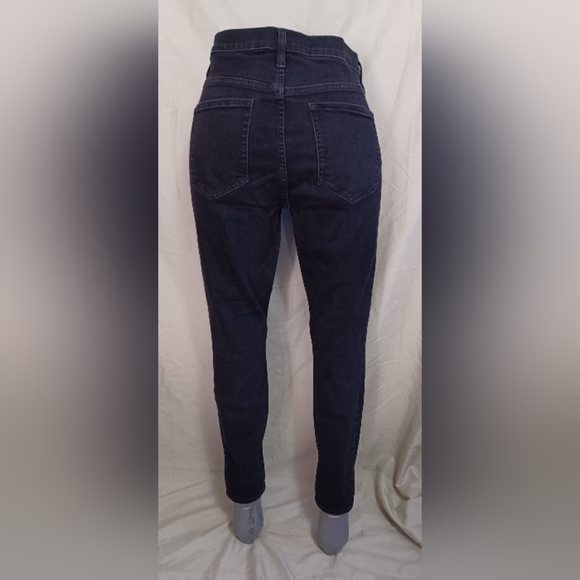 A Gap Denim Black True Skinny High Rise Jeans - Picture 7 of 7